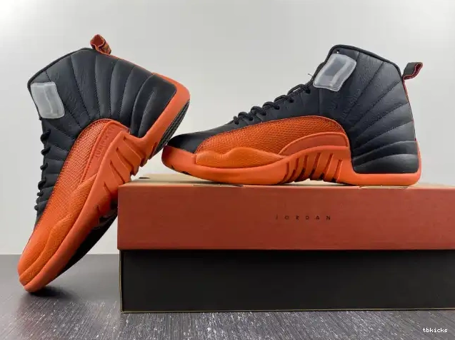 Rep TB WMNS FD9101-081 Brilliant Air 12 Orange Jordan 0606
